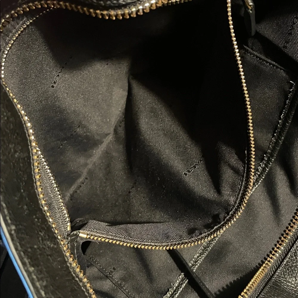 Coach Tatum Whiplash Black Tote Shoulder Bag ! - Picture 6 of 14